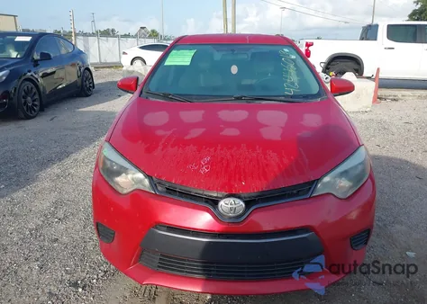 2016 Toyota Corolla Le z USA, uszkodzony, nr VIN 2T1BURHE7GC620765